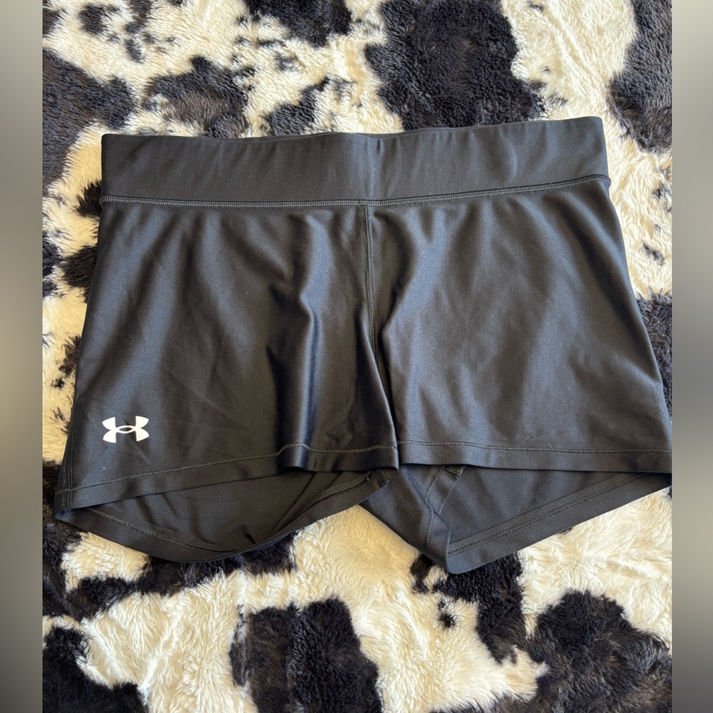 Under armour spandex shorts